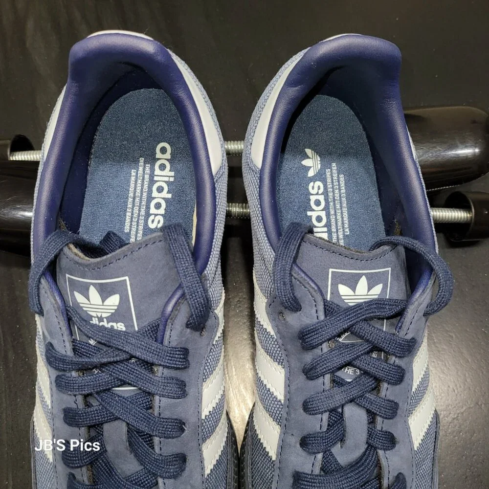 Adidas Samba Originals Men's OG Preloved Ink Halo Blue Indigo ID1454 - Picture 6 of 14